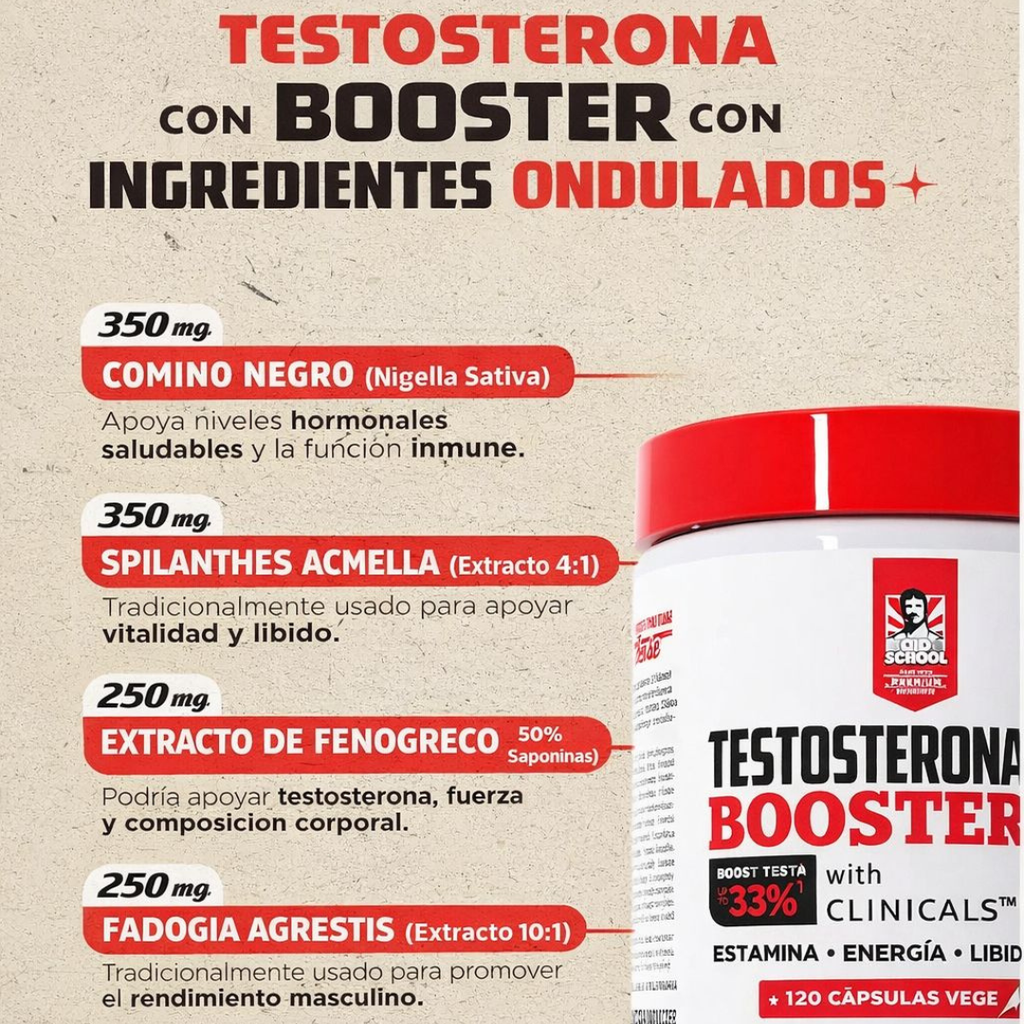 Testosterone Booster 120 Caps
