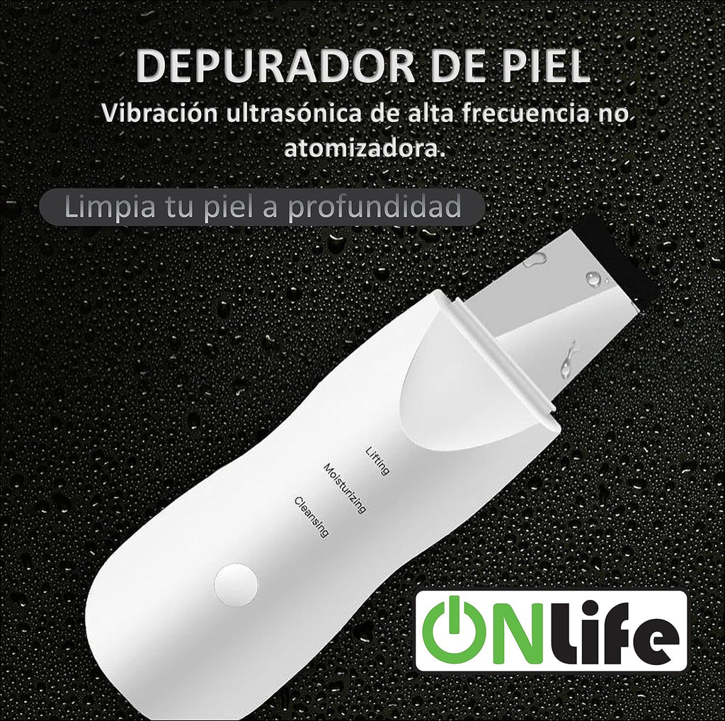 Set Masajeador Radiofrecuencia y Espátula Ultrasónica
