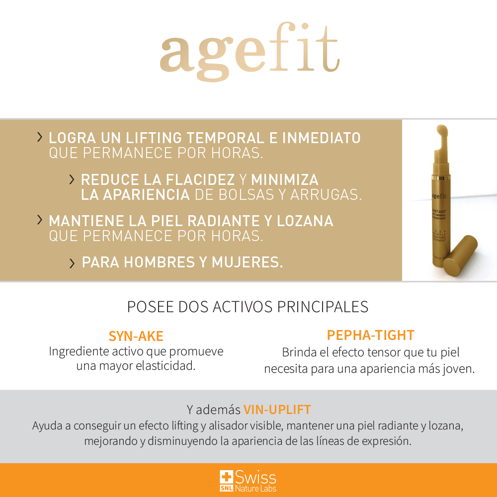 Agefit Serum Facial Antiedad para 1 Mes