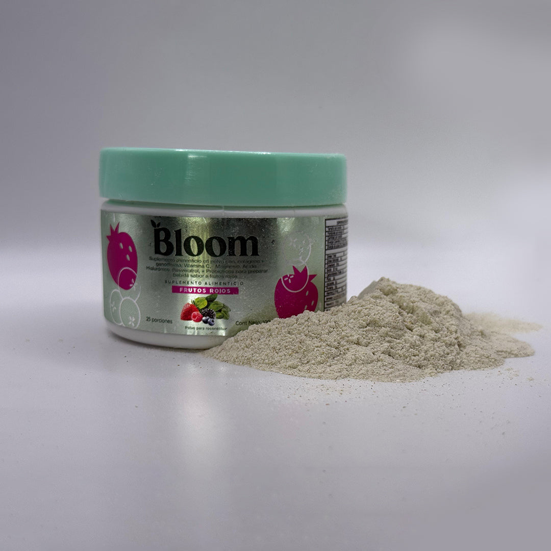 Bloom Nutrition Jugo Verde Superfood Frutos Rojos 100gr