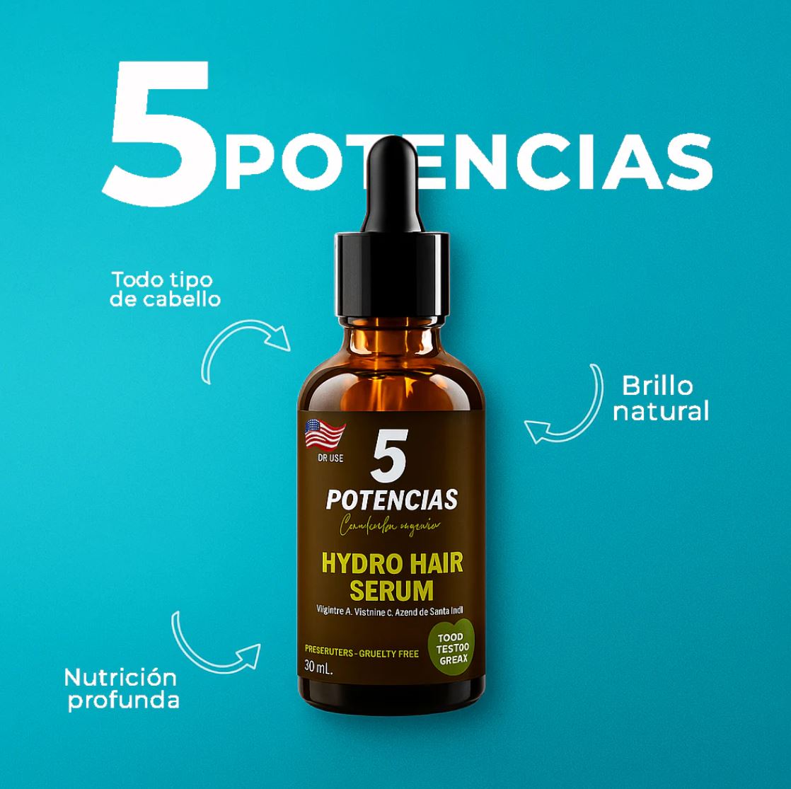 Serum 5 Potencias Anticaída Cabello