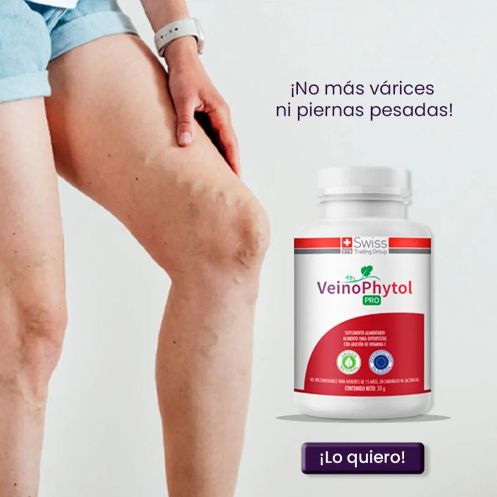 Veinophytol Pro Suplemento para Várices 30 Caps