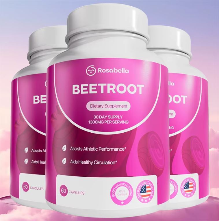 Suplemento Rosabella Raíz de Remolacha 1300 mg