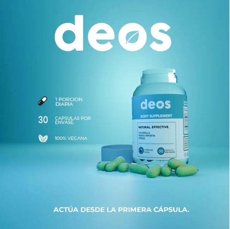 Deos – Desodorante Interno Natural 30 Caps