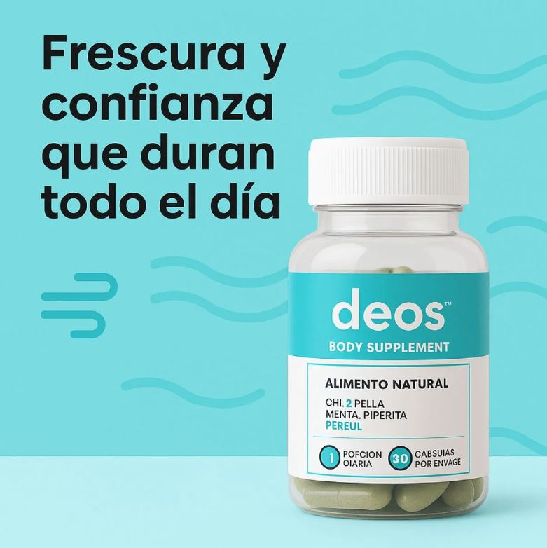 Deos – Desodorante Interno Natural 30 Caps