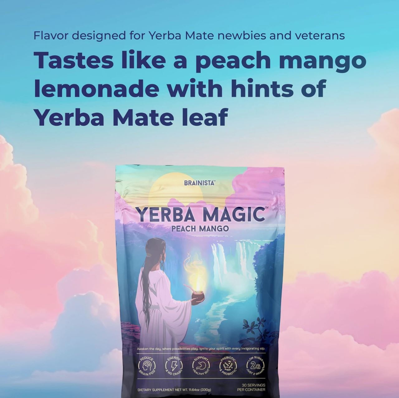 Yerba Magic Instantáneo en Polvo Mango