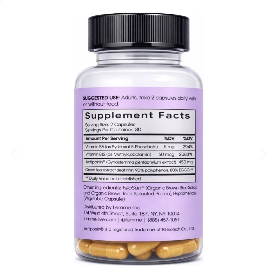 Lemme Burn – Metabolism & AMPK Activator 60 Caps