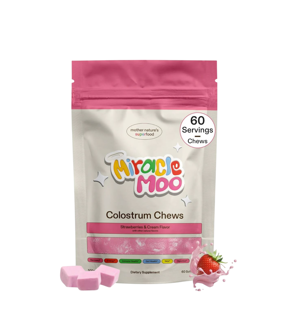 Miracle Moo - Calostro Bovinos Chews 60 Unidades