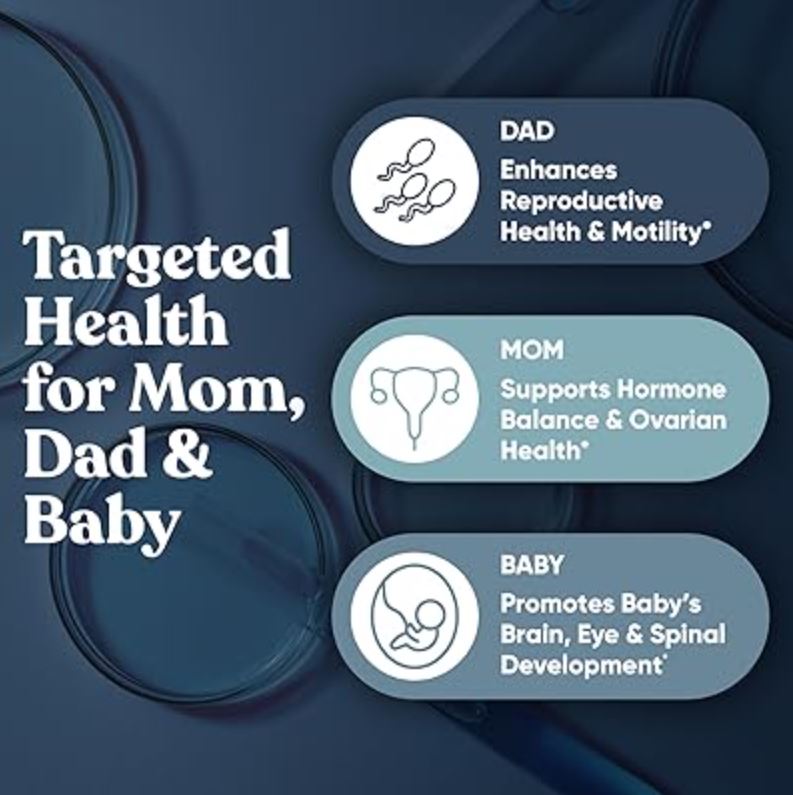 Conception For Him Suplementos de Fertilidad 60 Caps
