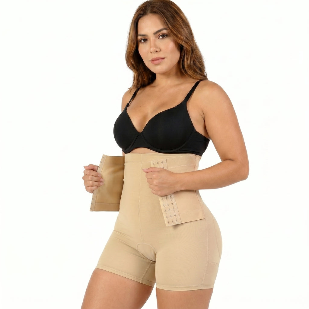Faja Body Enteriza Reductora Doble Ajuste Corset