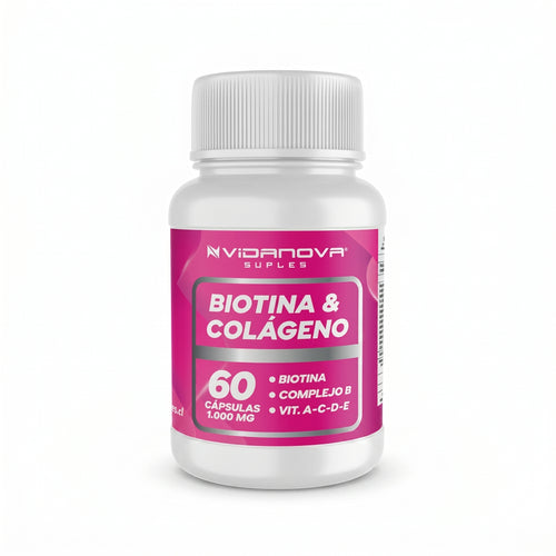 Biotina Colageno 1000mg 60caps
