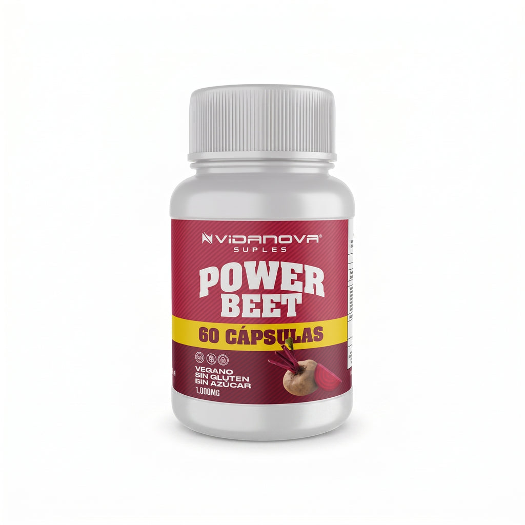 Power Beet Betarraga 1000mg 60 caps