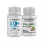 Pack NAD+Resveratrol y Ashwagandha