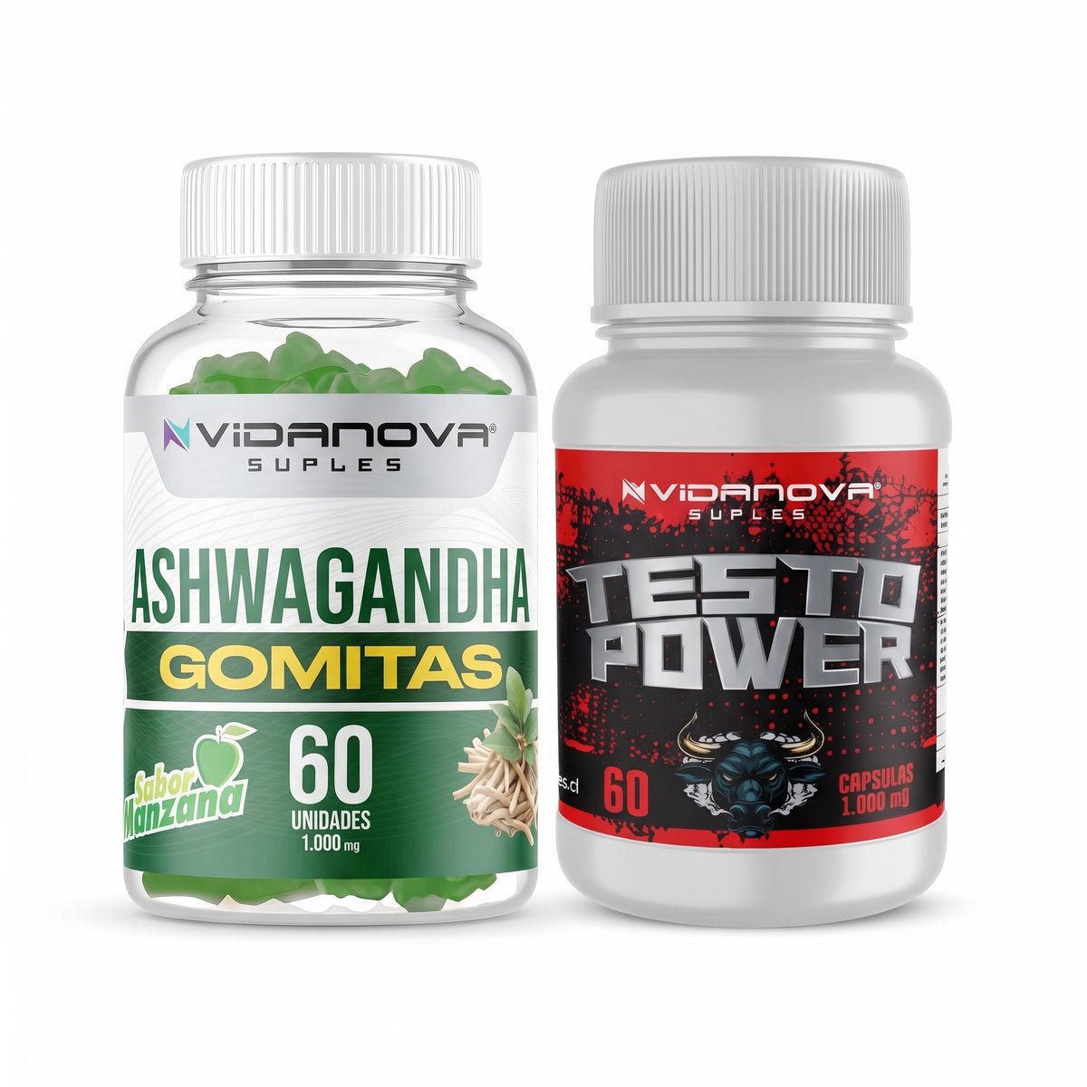 Pack Testo Power + Ashwagandha Gomitas