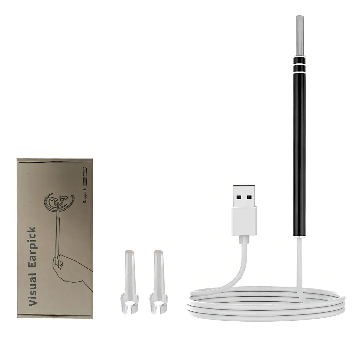 Otoscopio Digital Removedor de Cera