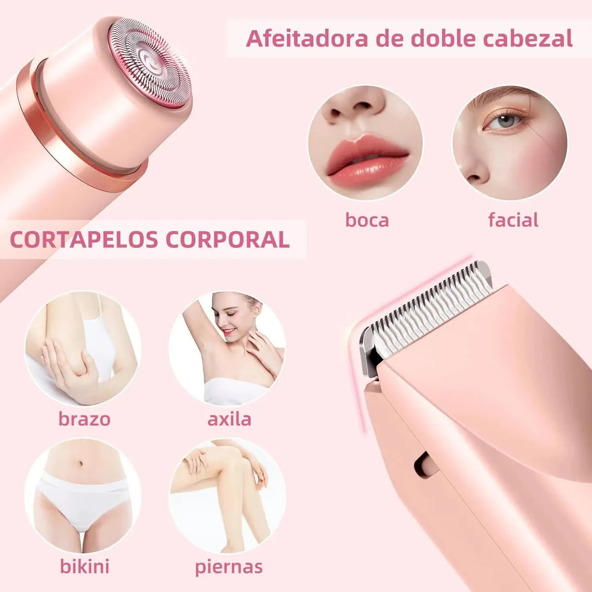 Rasuradora Femenina Adios Pelitos