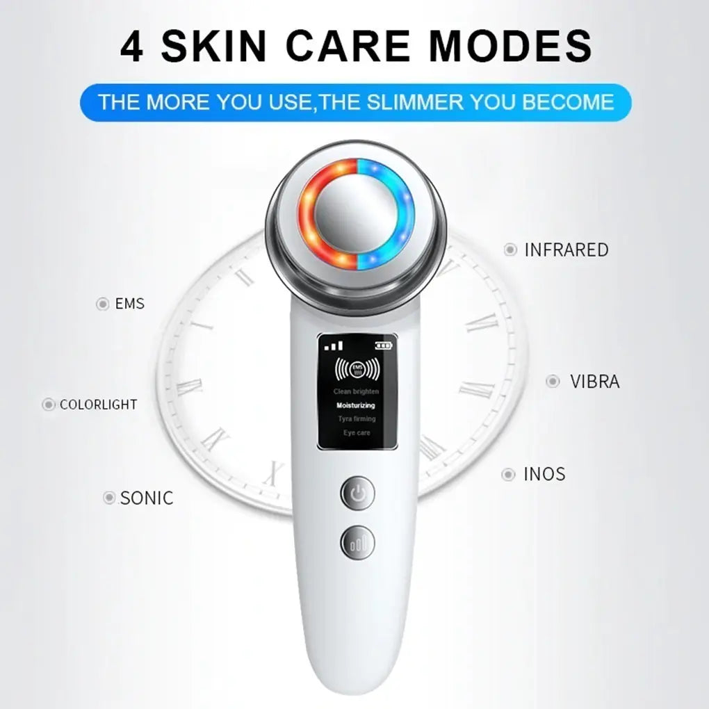 Masajeador Limpieza Facial Ultrasónico