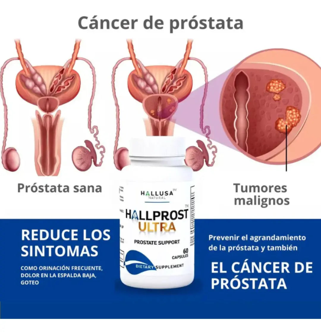 Hallprost Ultra Salud de la Próstata 60 Caps
