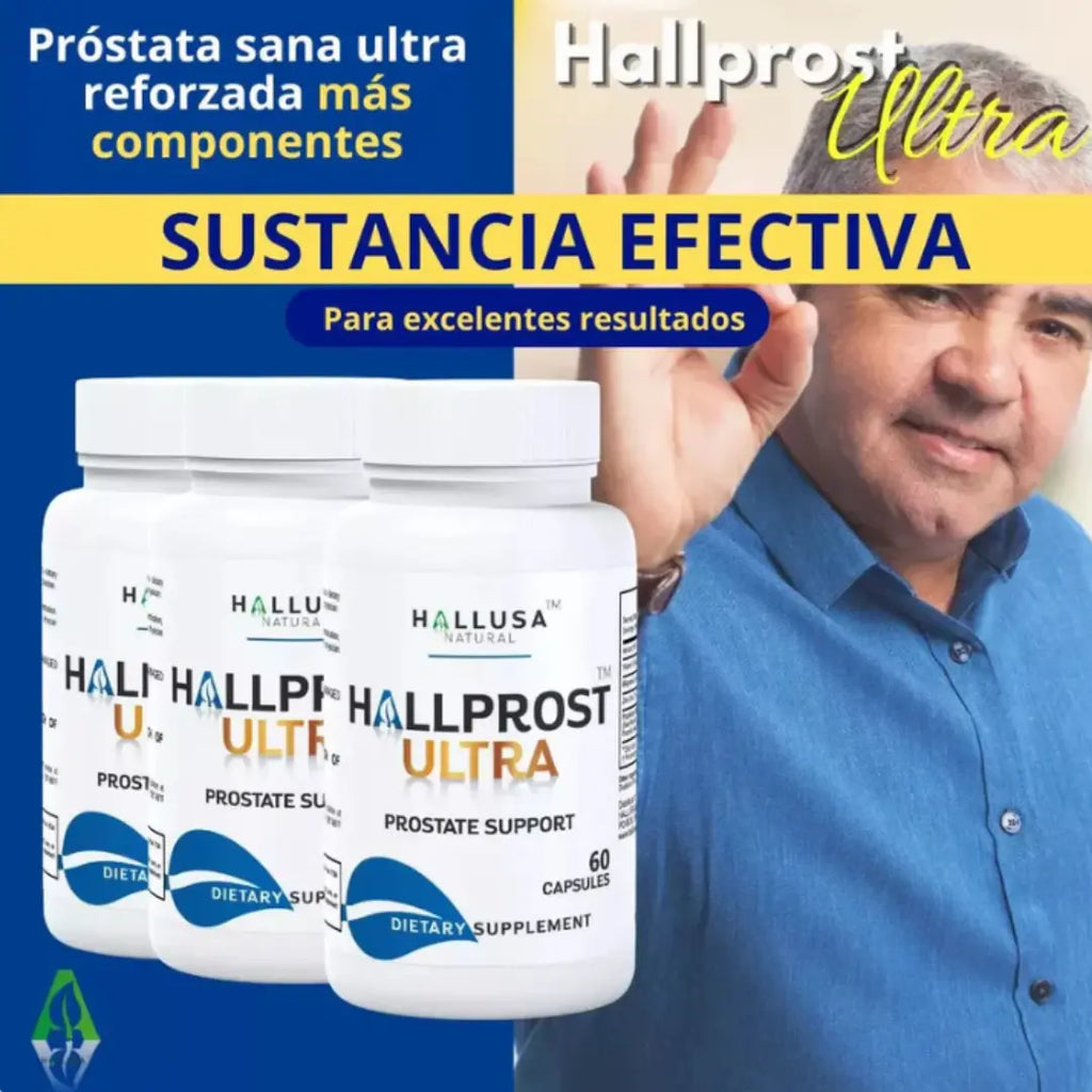 Hallprost Ultra Salud de la Próstata 60 Caps