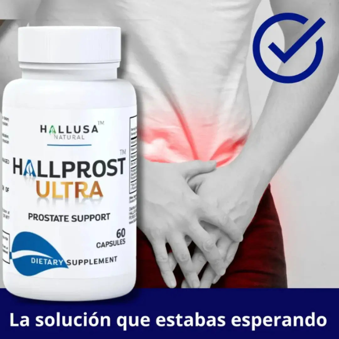 Hallprost Ultra Salud de la Próstata 60 Caps