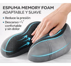 Almohada Cervical de Viaje Multifuncional Ajustable para el Cuello Gris