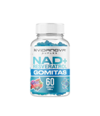 Nad + Resveratrol Gomitas Sabor Frutos Rojos 1000mg