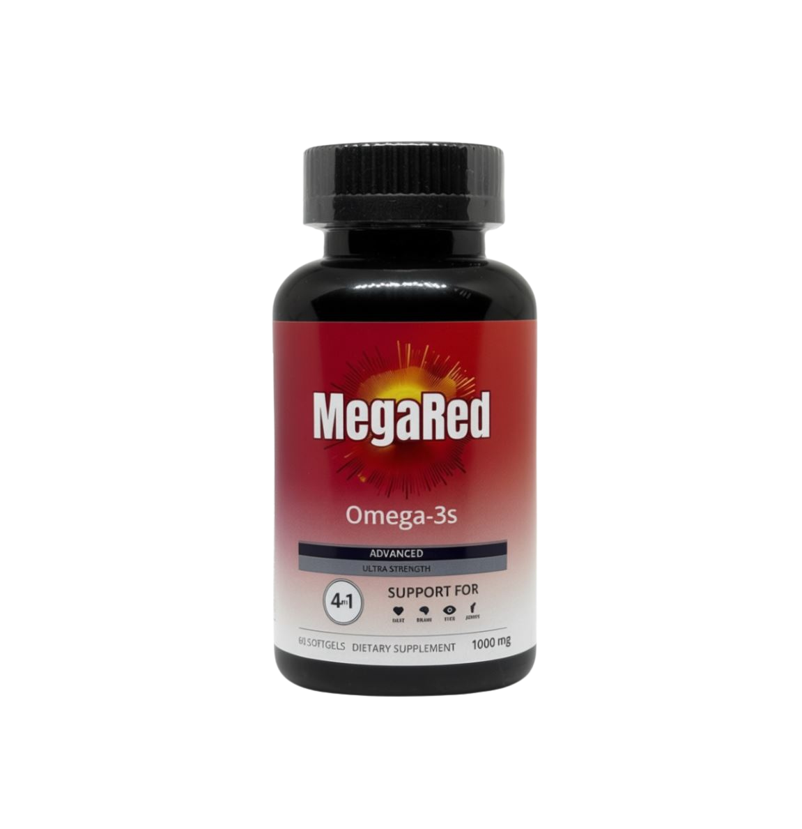 MegaRed Fish Oil Omega 1000mg