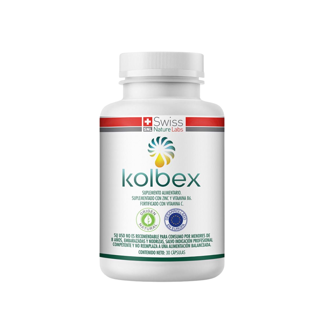 Kolbex Proteína de Caracol + Vitaminas 30 Caps