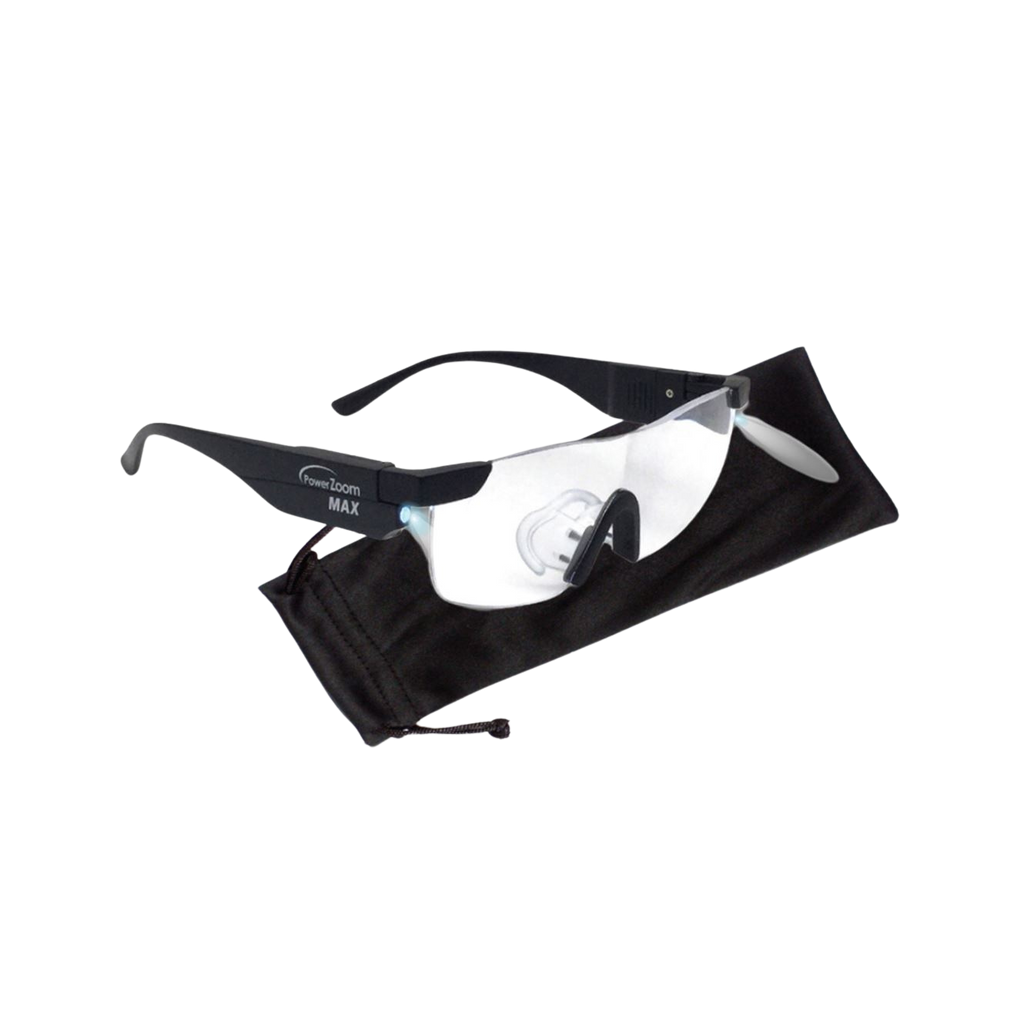 Power Zoom Max Gafas Aumento con luz LED