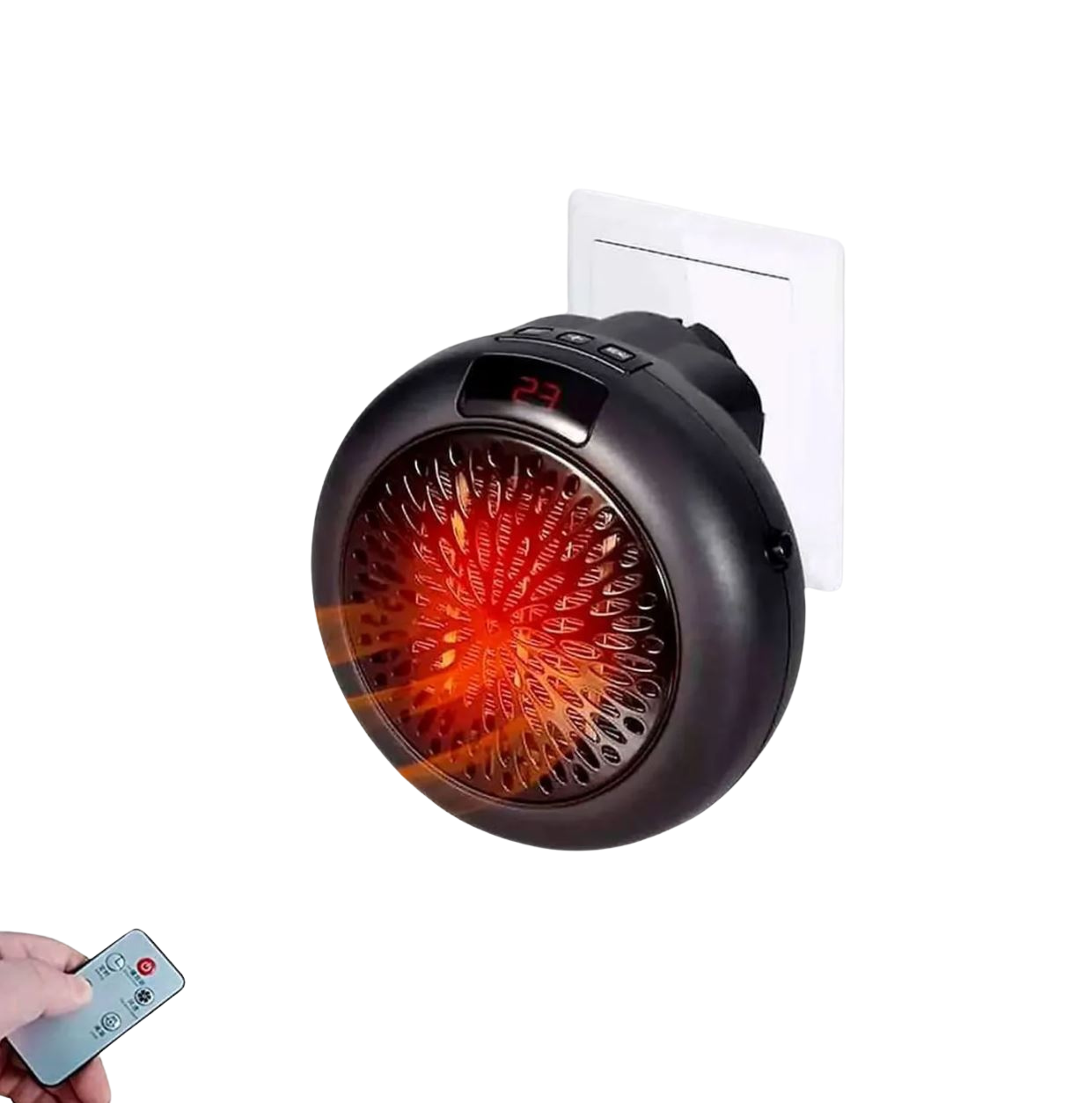 Insta Heater Calentador Electrico Portátil 600 Watts 1 Und