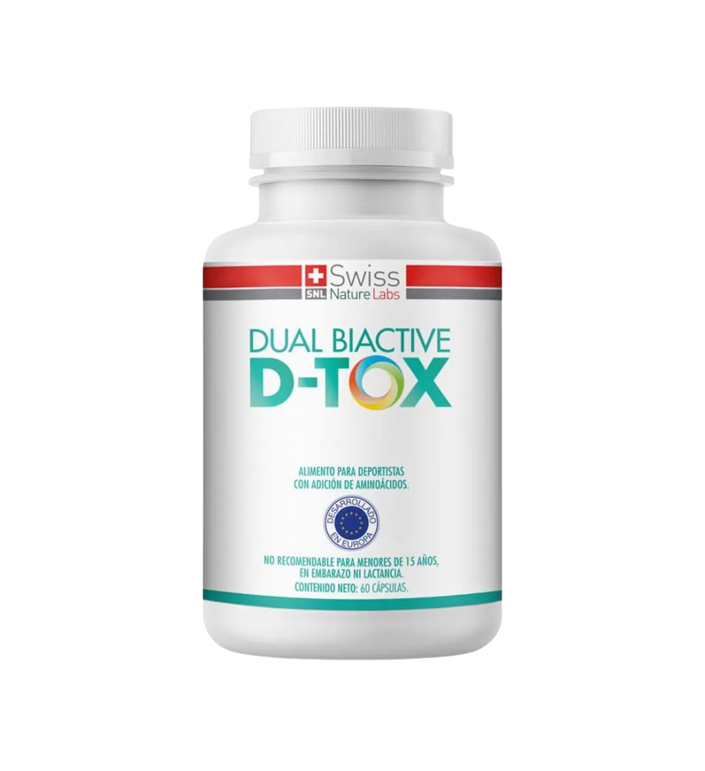Dual Biactive D-tox Complejo Probiótico para 1 Mes