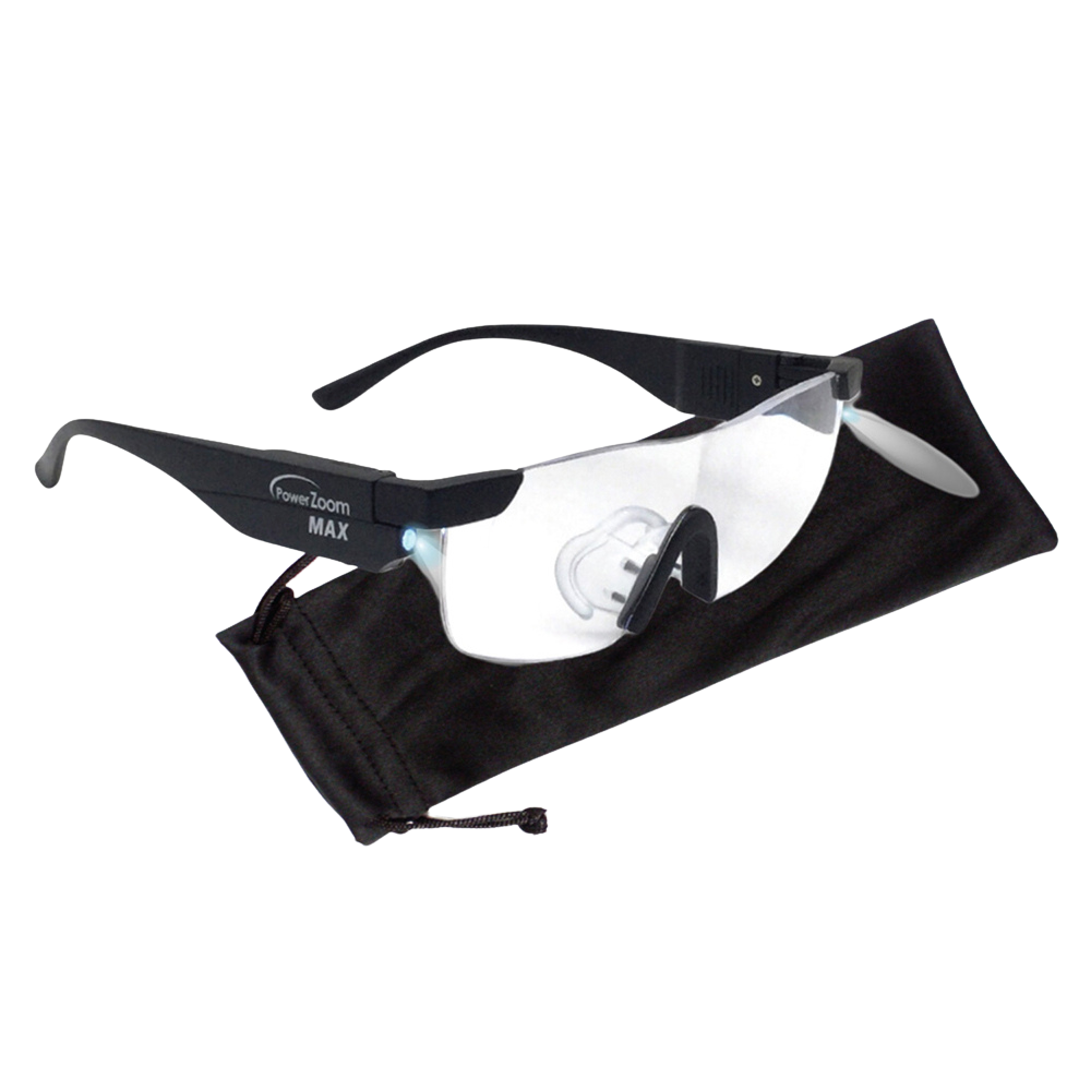 Power Zoom Max Gafas Aumento con Luz Led