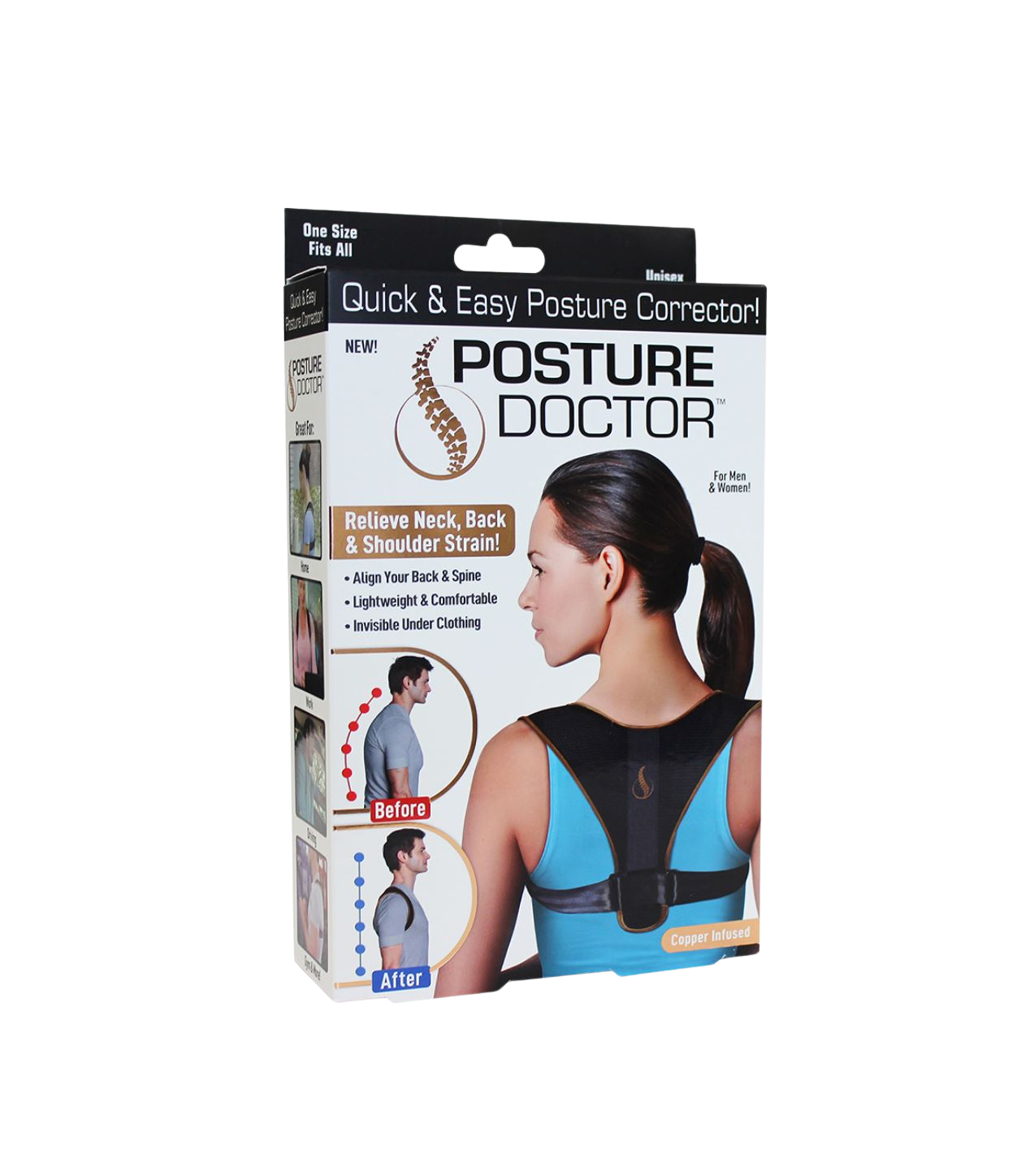 Posture Doctor Corrector de Postura Instantáneo 1 Und. Unisex