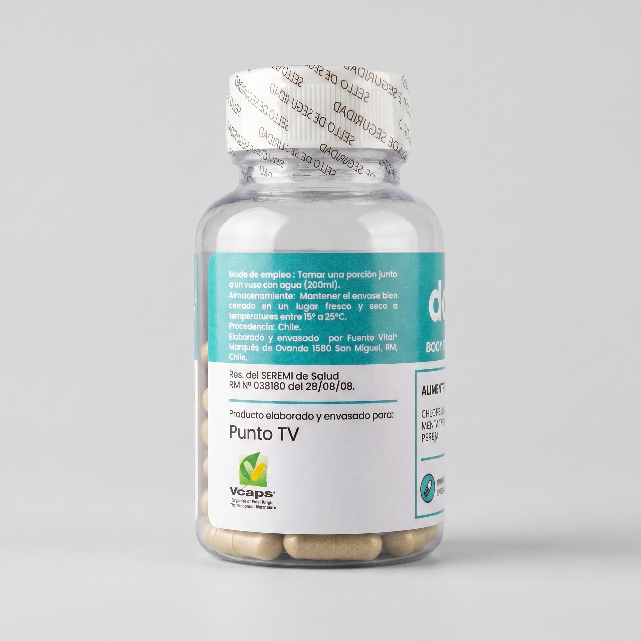 Deos Desodorante Interno Natural 30 Caps
