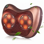 Masajeador de Almohada Doble Hélice Eléctrico Lumbar Cuello y Espalda