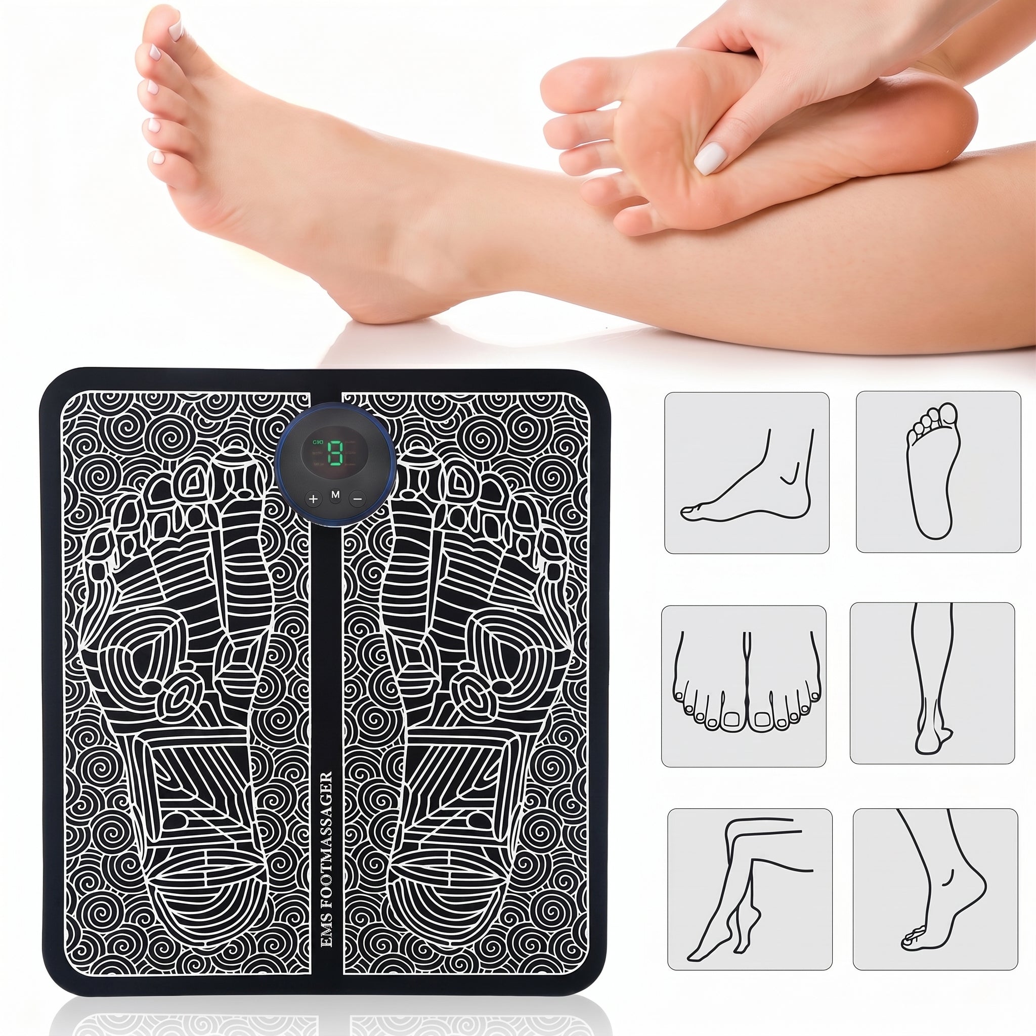 Pack Masajeador de Pies Eléctrico + BodyRelx
