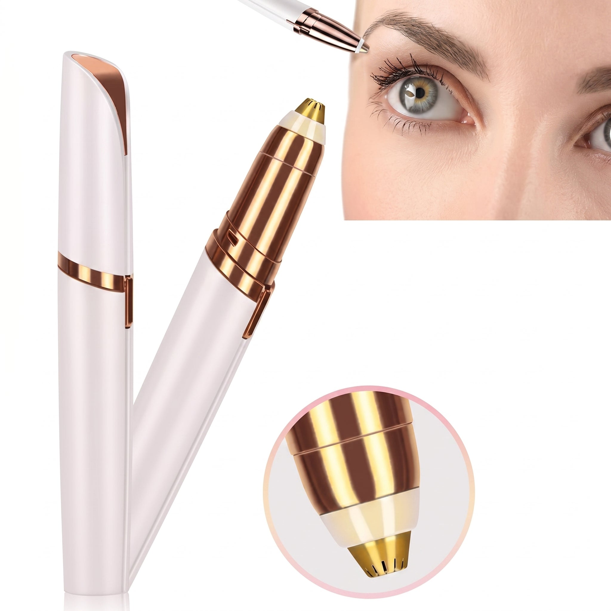 Set Depiladora Portátil Yes + Depilador de Cejas