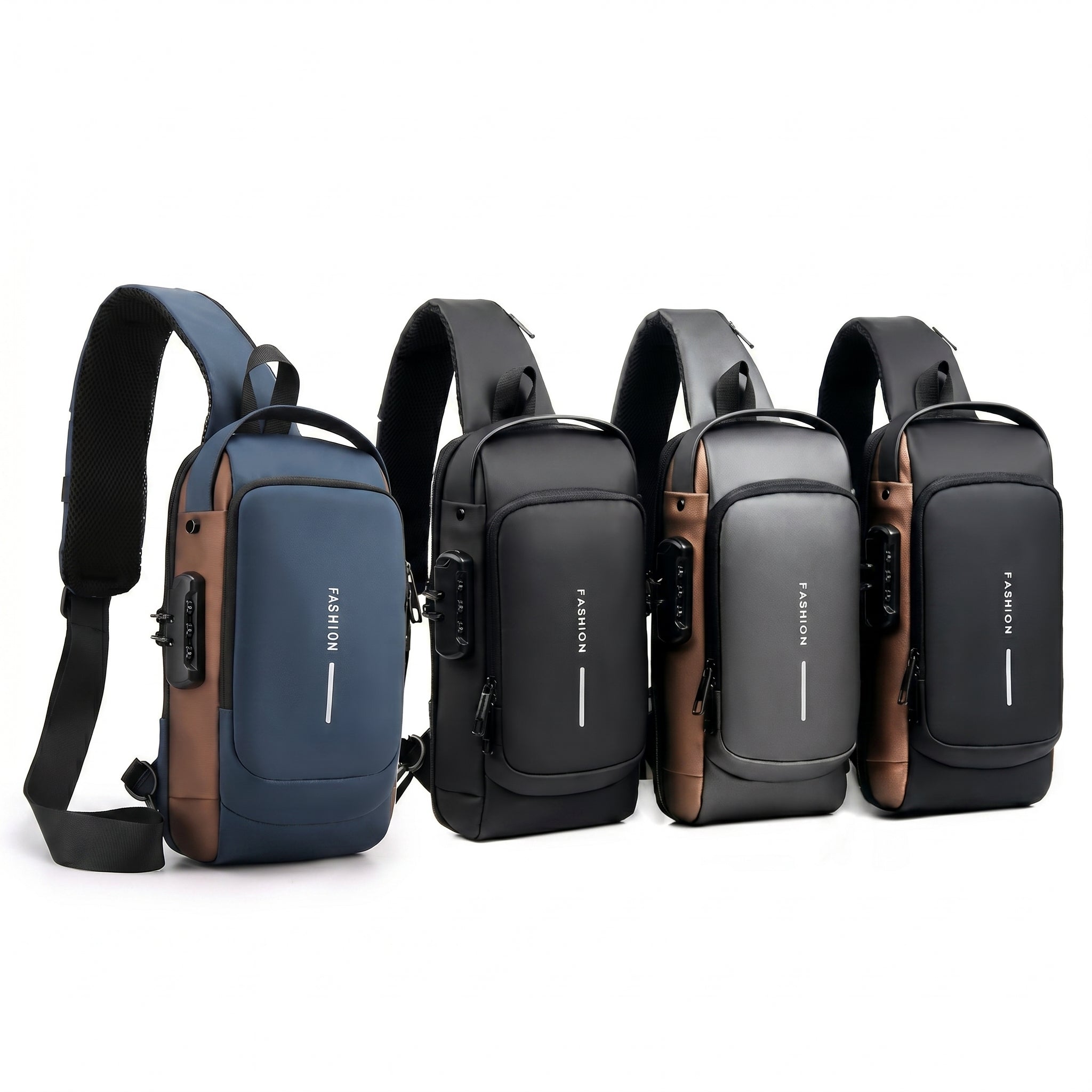 Bolso Antirrobo con Puerto de Carga USB Impermeable