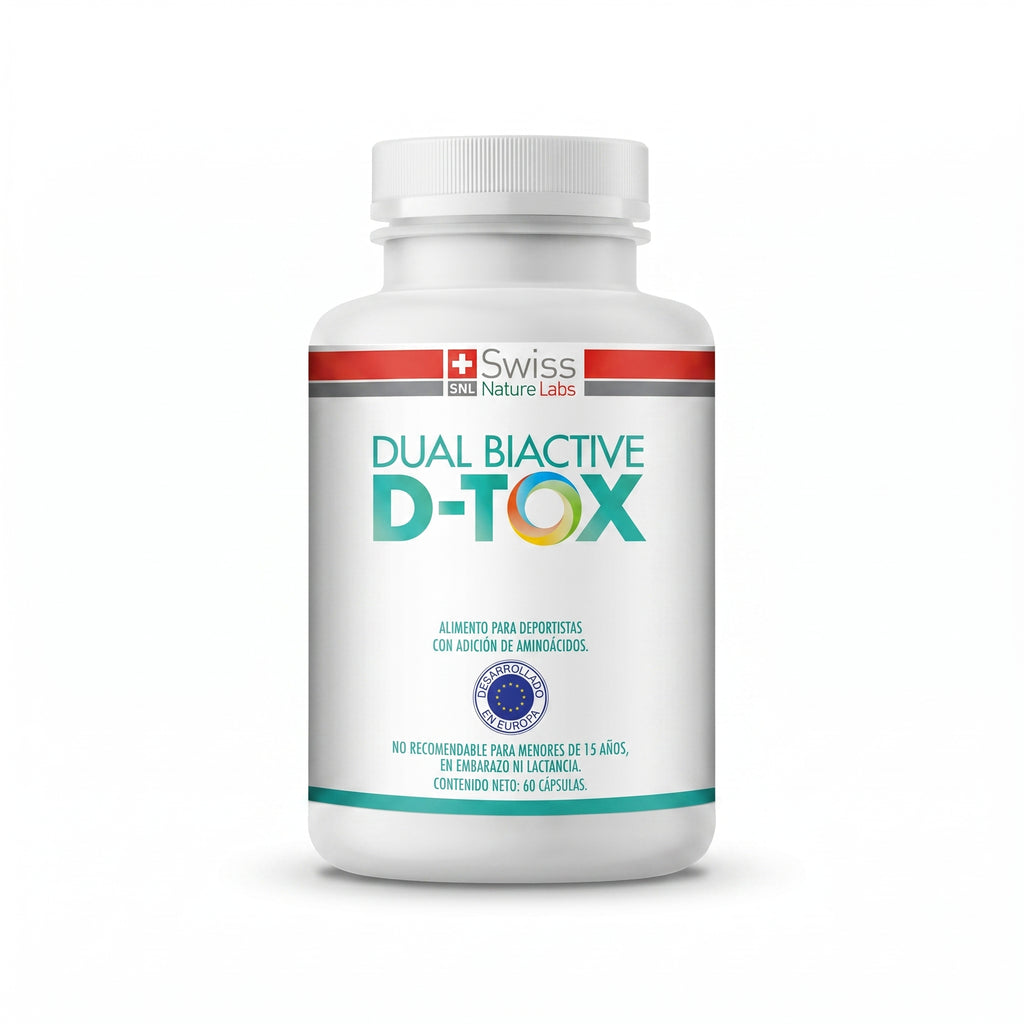 Dual Biactive D-Tox Complejo Probiótico para 1 Mes