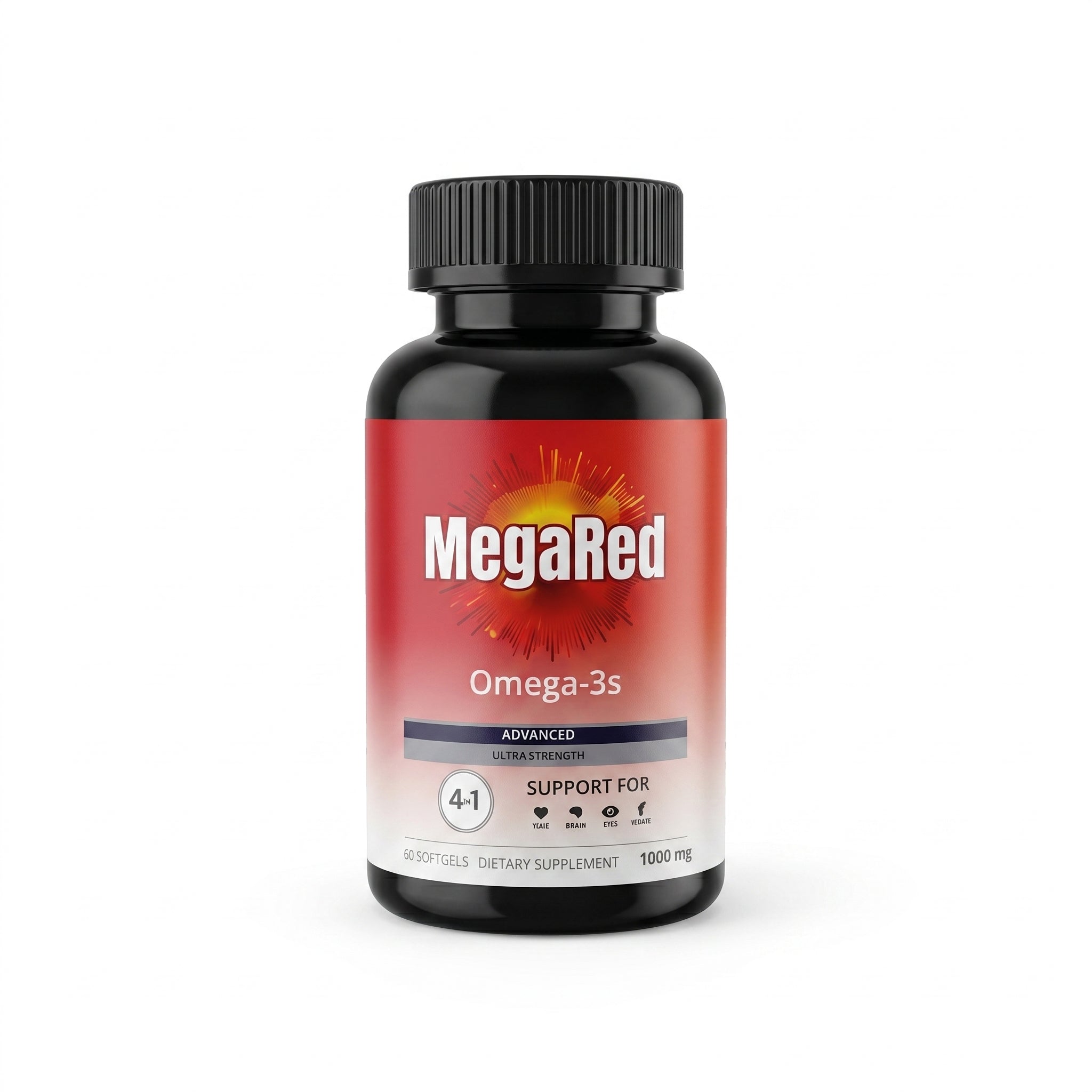 MegaRed Fish Oil Omega 1000mg