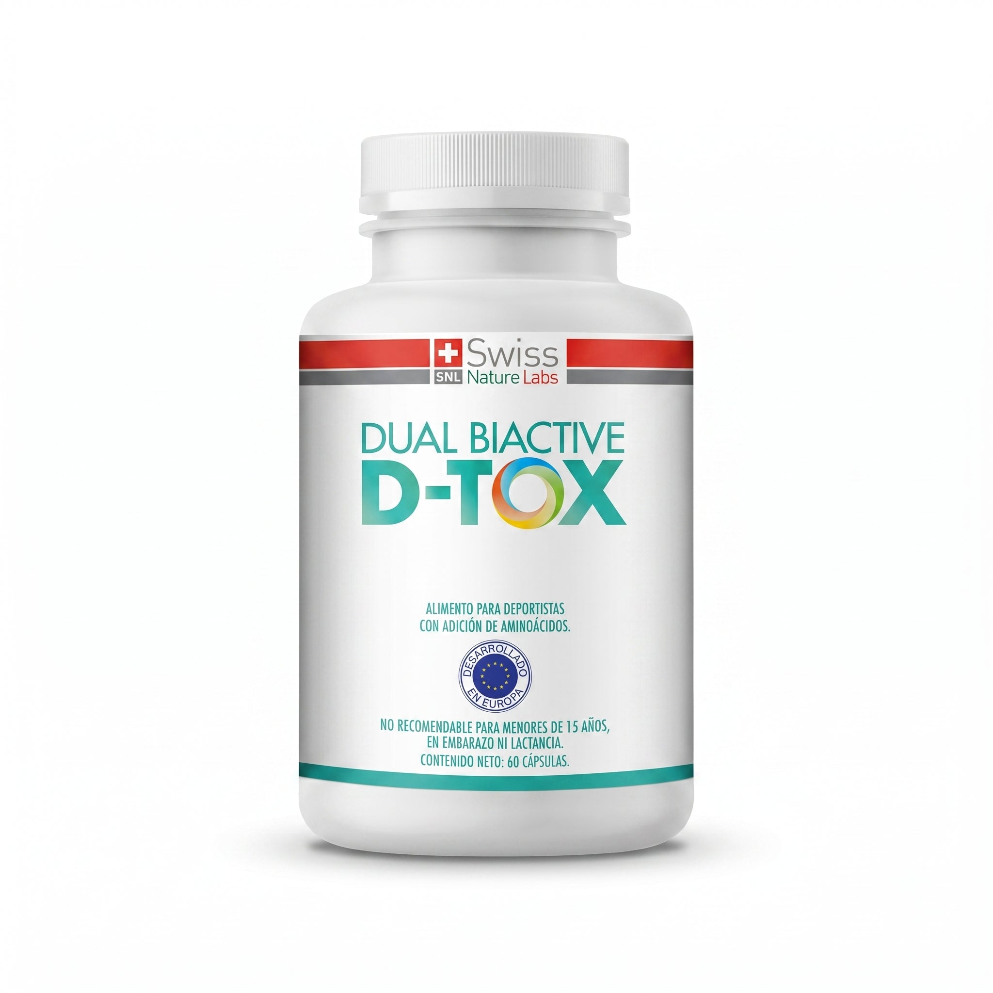 Dual Biactive D-Tox Complejo Probiótico para 1 Mes