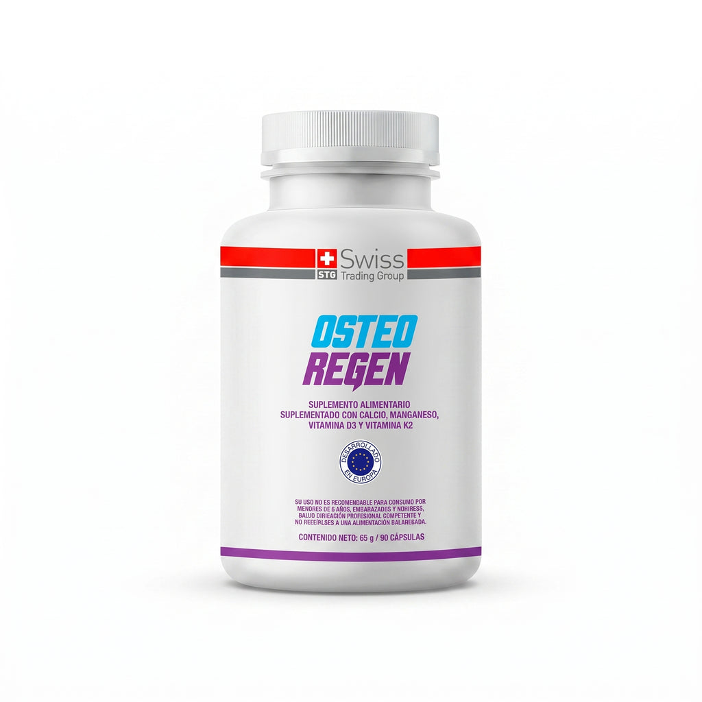 Osteoregen Fortalece Huesos Calcio Inteligente 90 Caps