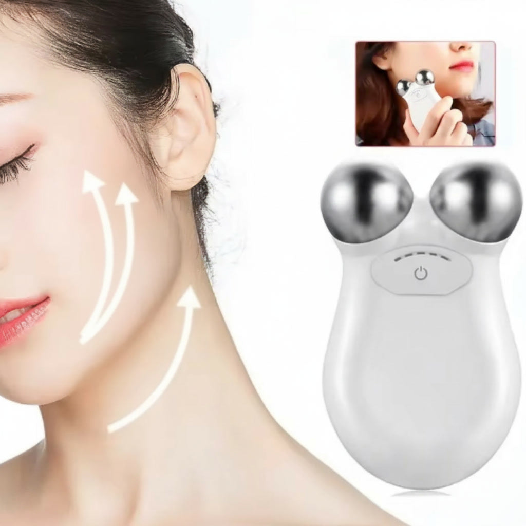 Masajeador Facial Microcorriente USB contra Arrugas y Reafirmante Facial