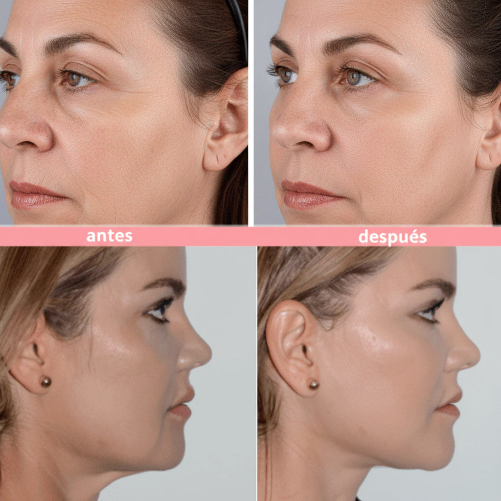 Masajeador Facial Microcorriente USB contra Arrugas y Reafirmante Facial