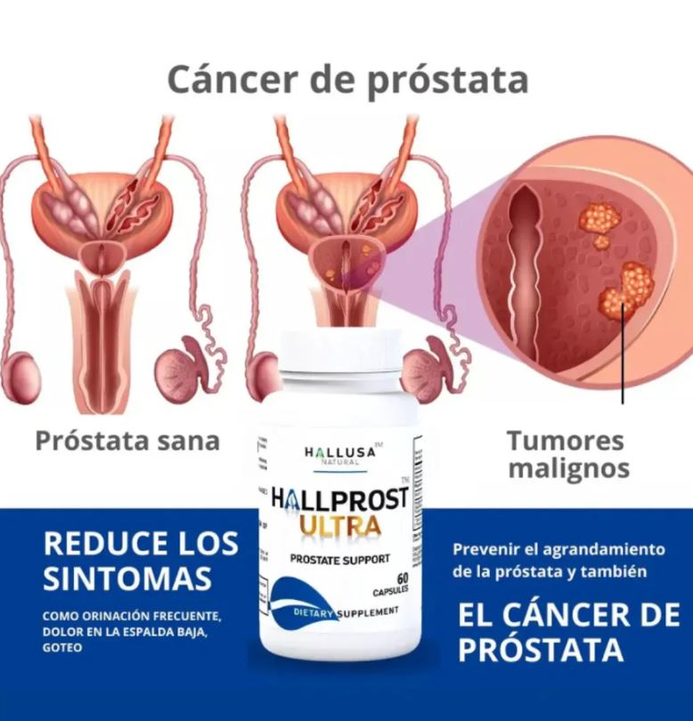 Hallprost Ultra Salud de la Próstata 60 Caps