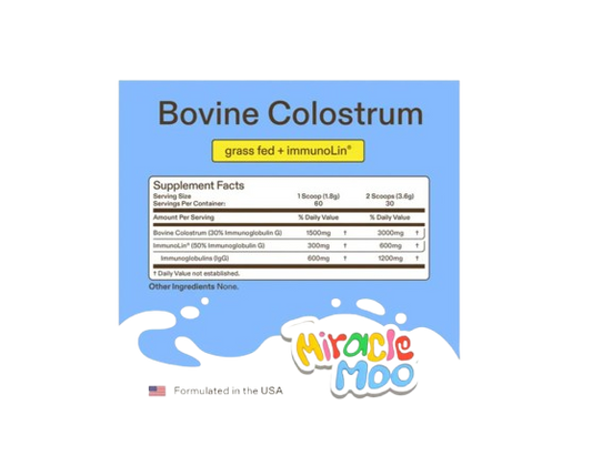 Miracle Moo Bovino Calostro