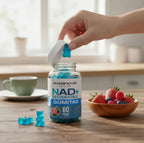 Nad + Resveratrol Gomitas Sabor Frutos Rojos 1000mg