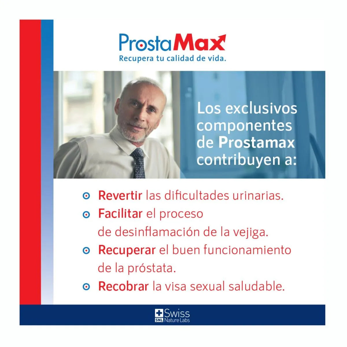 Prostamax Suplemento Cuidado Natural de la Próstata 60 Caps