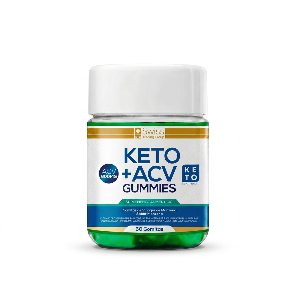 Keto Plus 60 Gomitas Vinagre de Manzana Quema Grasa