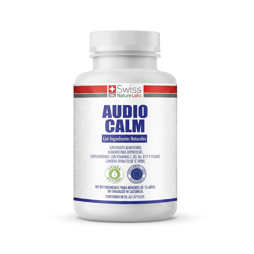 Audio Calm Alivio para Tinnitus y Zumbidos 1 mes